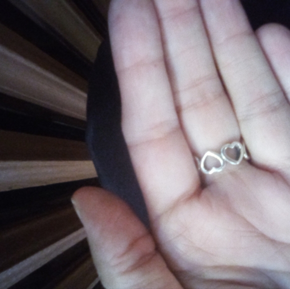 Sterling silver eternity heart ring... - Picture 1 of 2
